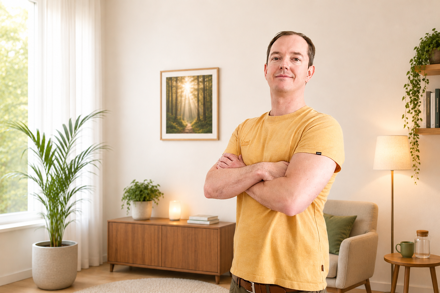 Chris Zemp in seiner Praxis für moderne Hypnose in Emmenbrücke Luzern
